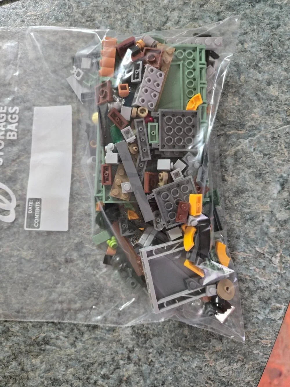 Lego used pieces